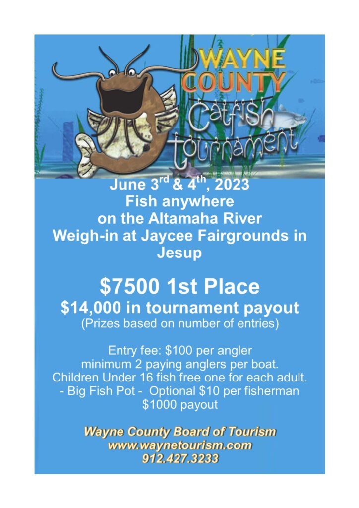 Catfish Tournament Wayne County Board of Tourism